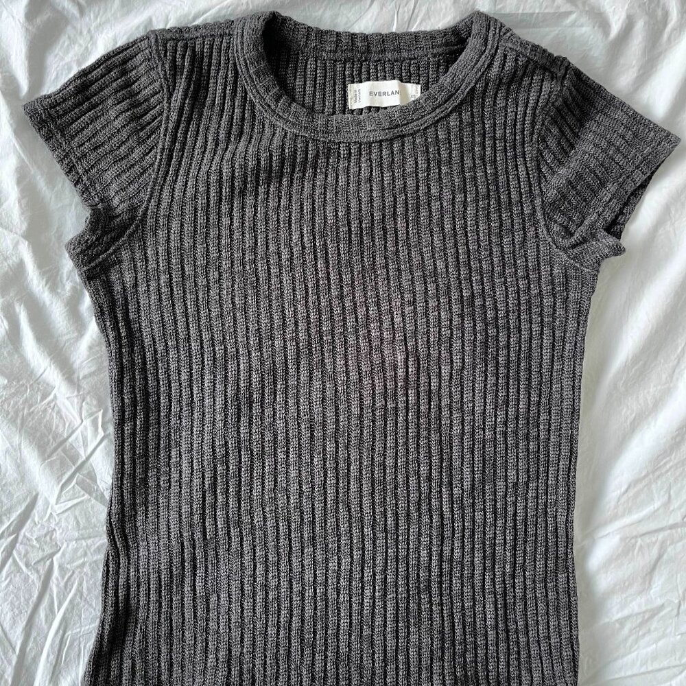 Everlane knit top, size XS